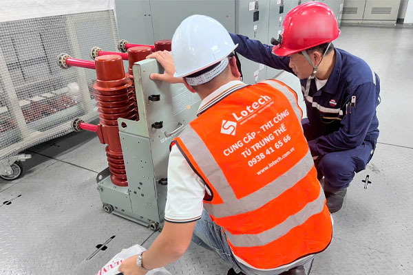 Sửa chữa máy cắt VCB tủ trung thế