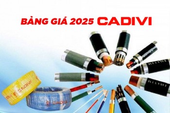 BẢNG GIÁ ĐẠI LÝ DÂY CÁP ĐIỆN CADIVI MỚI NHẤT - CK CAO