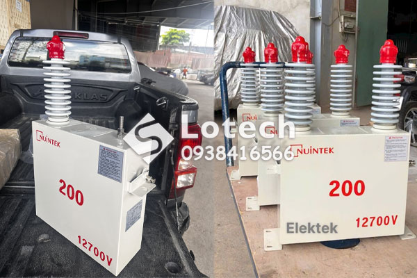 Tụ bù trung thế 200kvar 12700V Nuintek Hàn Quốc