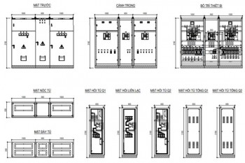 Chi Tiết Tủ Hạ Thế Trạm Kios 750kVA - 1250kVA