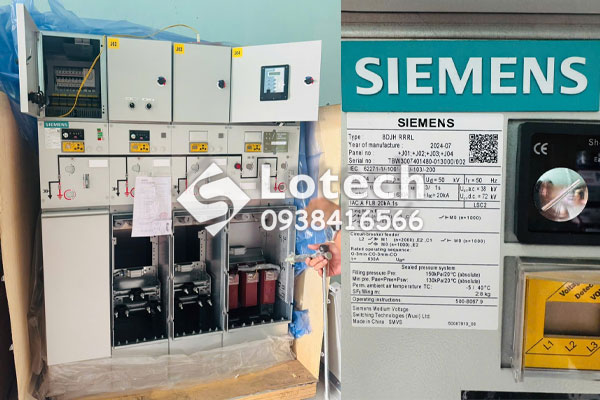 Tủ RMU 4 Ngăn Siemens RRRL 24kV - Có SCADA