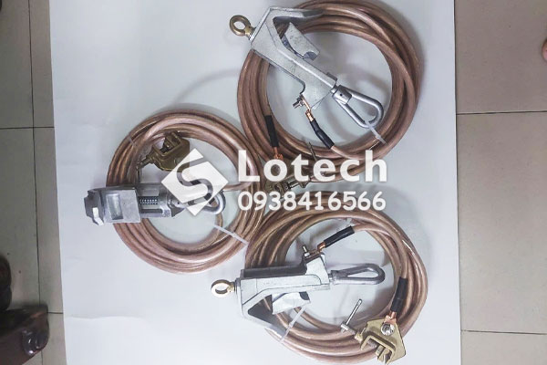 Bộ Tiếp Địa Di Động Có Dây Đồng Mềm Từ 35mm2 Dài 11m