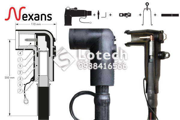 Đầu Cáp Elbow 24kV 35kV Nexans Euromold - Báo Giá & Catalogue