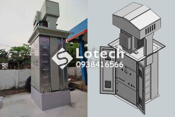 Trạm Trụ Máy Biến Áp 1000KVA Tích Hợp Tủ RMU 2 Ngăn IQ Trạm Trụ Máy Biến Áp 1000KVA Tích Hợp Tủ RMU 2 Ngăn IQ
