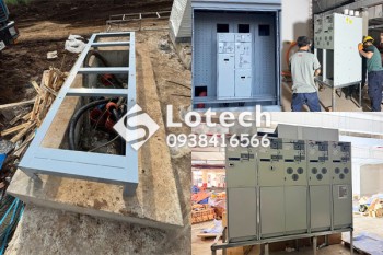 Khung Đỡ Tủ Trung Thế - Chân Đế Tủ RMU Schneider, ABB, Siemens 