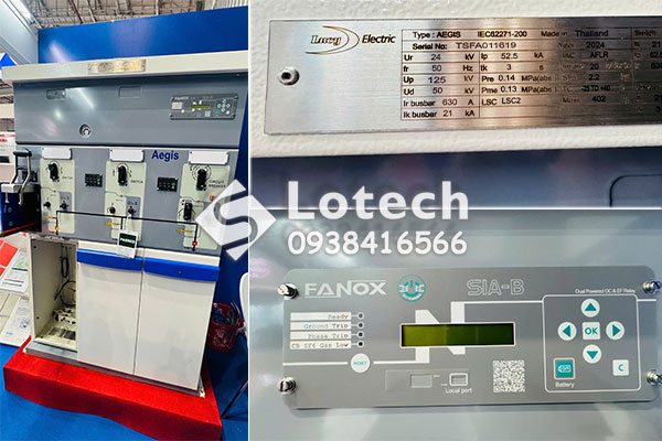 Tủ Đóng Cắt Trung Thế Lucy Aegis Plus LLT 24kV