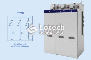 Tủ Đóng Cắt Trung Thế Ormazabal ga/gae630 - 2k1lsf