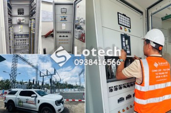 Thay Thế Relay F90 Protecta Tủ Điều Khiển Xa MBA Trạm 110kV