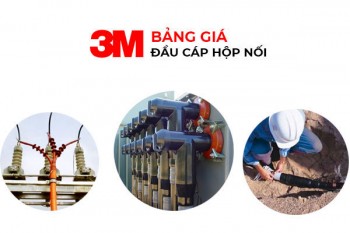 BẢNG GIÁ 3M MỚI NHẤT - ĐẦU CÁP HỘP NỐI CÁP