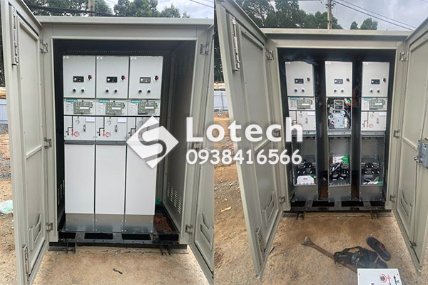 Tủ RMU 3 Ngăn Siemens 8DJH R=R=R Ghép Nối Tủ Trung Thế