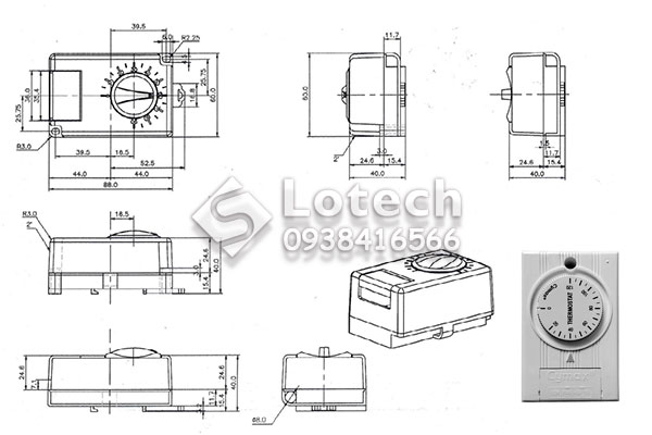 Bản vẽ bộ điều khiển nhiệt độ điện trở sấy Cymax