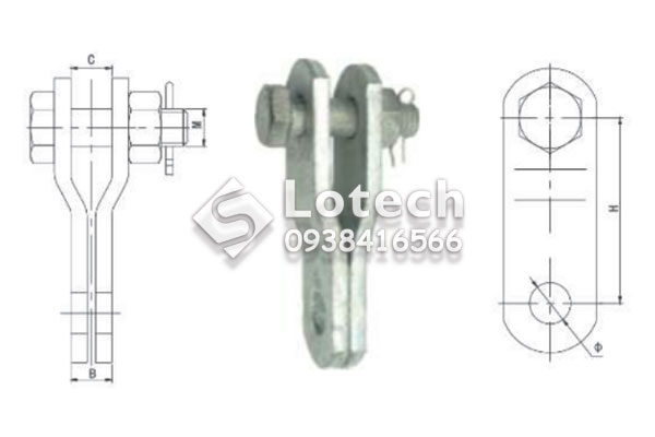 Bản vẽ cấu tạo mắt nối chuyển tiếp