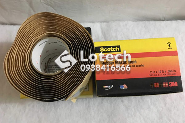 Băng keo cao su mastic làm kín, cách điện trung thế 3M Scotch 2228