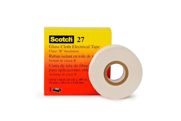 Băng keo điện 3M Scotch 27 - băng keo vải thủy tinh