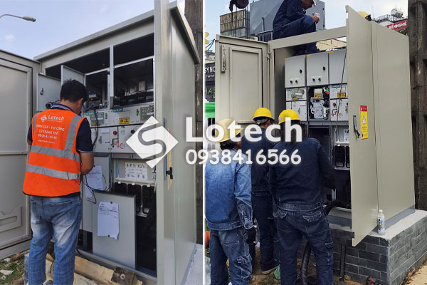 Cài đặt motor đóng cắt tủ RMU Siemens
