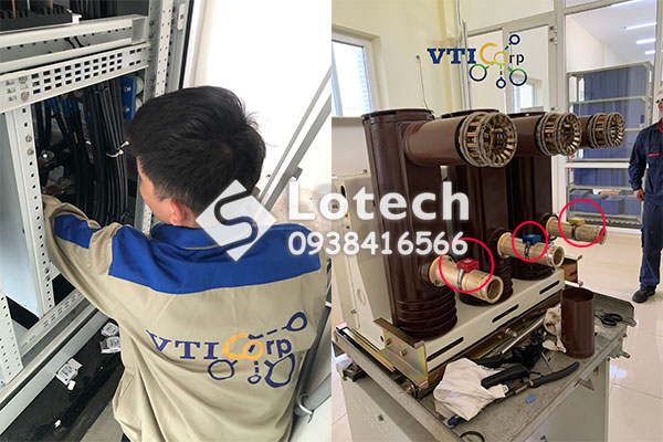 Cảm biến nhiệt độ không dây TBR22 lắp tủ máy cắt trung thế
