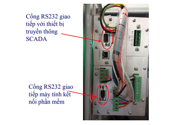 Cổng kết nối Modem 3G kết nối SCADA trên tủ điều khiển Recloser Cooper FDX