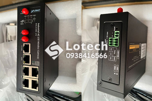 Cổng kết nối Router 4G Planet Taiwan
