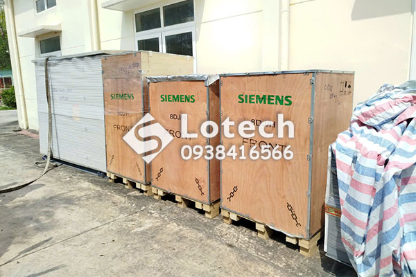 Cung cấp tủ trung thế Siemens và vỏ tủ RMU 5 ngăn