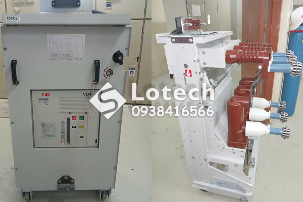 Dịch vụ bảo dưỡng sửa chữa - thay thế máy cắt VCB VD4 ABB