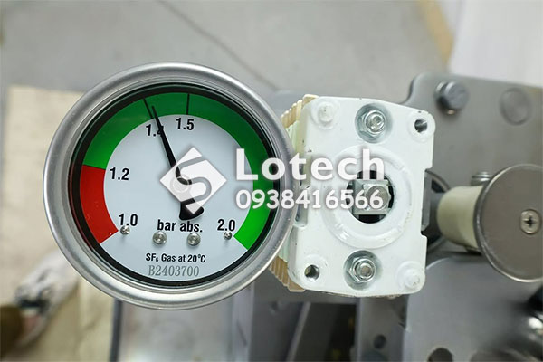 Đồng hồ khí SF6 giám sát buồng khí gas tank tủ RMU