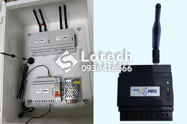 Gateway bộ thu tín hiệu nhiệt độ không dây GW22