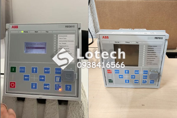 Giao diện cài đặt và điều khiển Rơle REF615 ABB