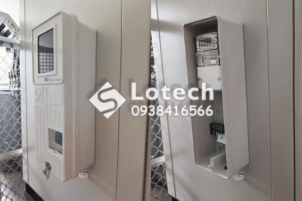 Hộp công tơ lắp tủ do đếm trung thế