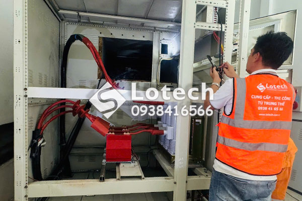 Khảo sát thi công tủ máy cắt trung thế VCB