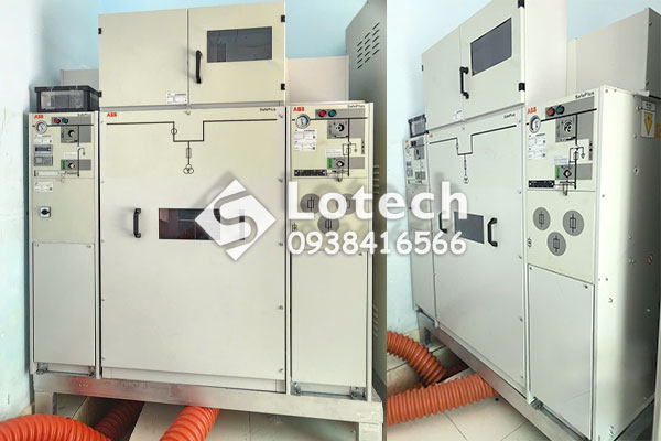 Lắp đặt tủ RMU 3 ngăn ABB C=M=F 24kV 