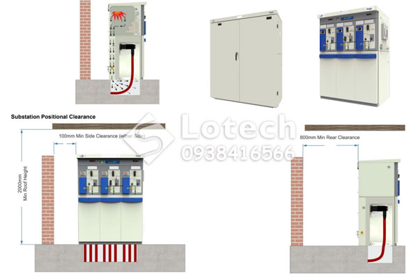 Lắp đặt tủ RMU Lucy 3 ngăn