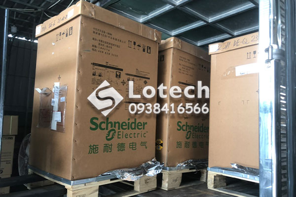 Lô tủ điện trung thế Schneider giao hàng đi Bình Thuận