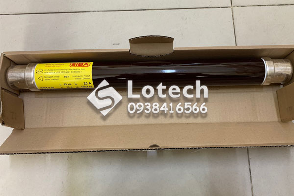 Lotech cung cấp cầu chì ống trung thế Siba 10/24kV 20A