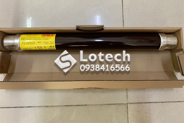 Lotech cung cấp cầu chì ống trung thế Siba 10/24kV 40A