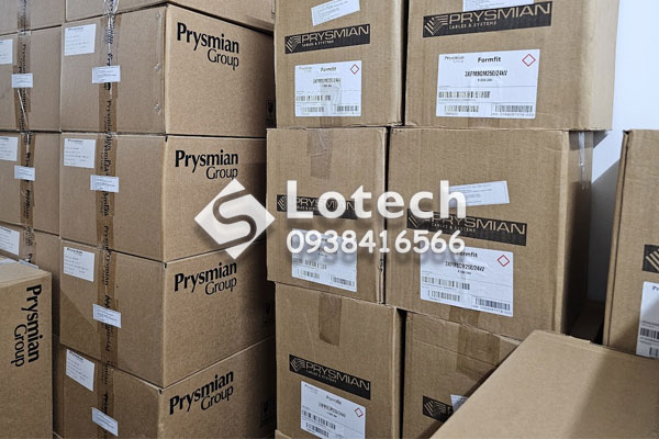 Lotech cung cấp đủ loại đầu cáp Prysmian cho dự án điện