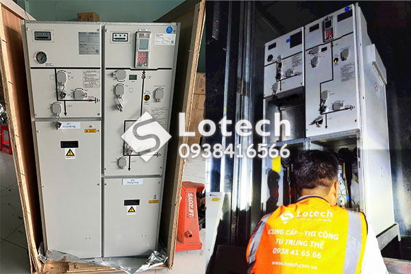 Lotech cung cấp - lắp đặt tủ RMU TaeYoung CD 24kV