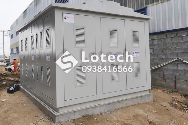 Lotech cung cấp trạm biến áp hợp bộ kiểu kios