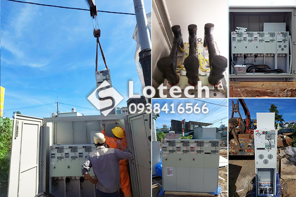 Lotech cung cấp và ghép ngăn RMU ABB Safeplus CCCC=F