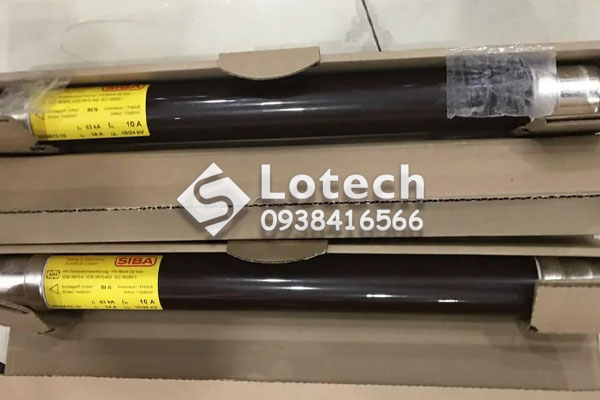 Lotech phân phối cầu chì ống trung thế Siba 10/24kV 10A