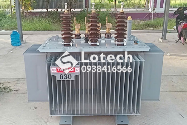 Máy biến áp THIBIDI 630kVA Lotech cấp cho dự án