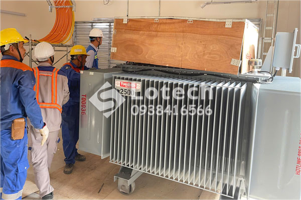 Máy biến áp THIBIDI 2500kVA trạm trong nhà