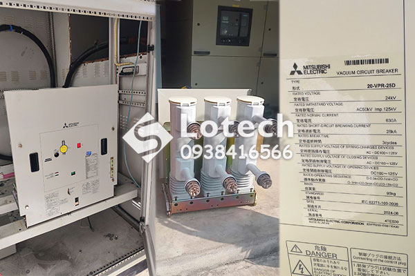 Máy cắt chân không VCB Mitsubishi 20-VPR
