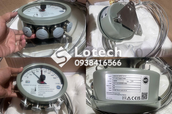 Messko compact đồng hồ đo nhiệt độ máy biến áp