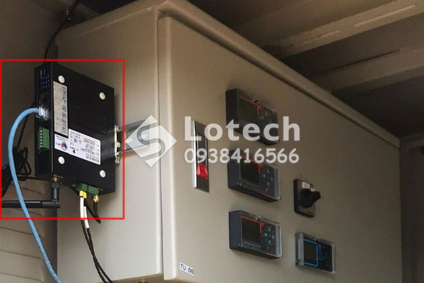 Modem 3G/4G EW50 EtherWAN tích hợp với tủ RTU kết nối SCADA