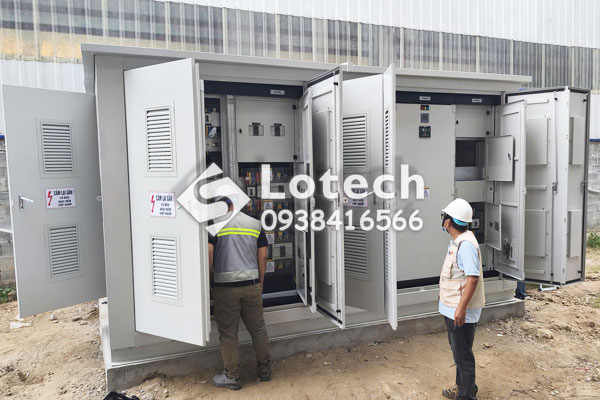 Ngăn hạ thế trạm kios 2000kVA
