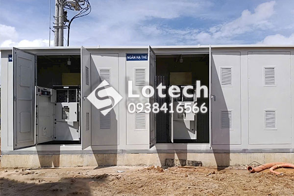 Ngăn hạ thế trạm kios đôi