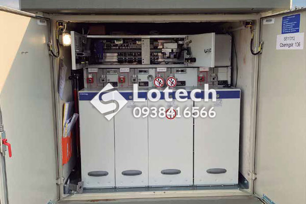 RMU Ormazabal 4 ngăn lắp đặt trong vỏ tủ ngoài trời