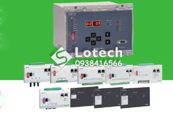 Rơ le bảo vệ hồ quang điện VAMP Schneider