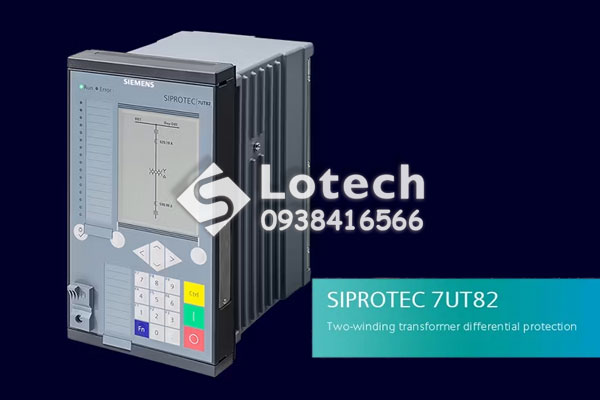 Rơ le bảo vệ máy biến áp 2 cuộn dây Siemens 7UT82