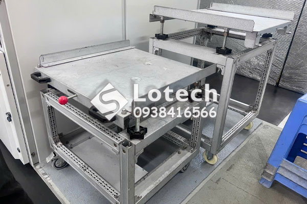 Sản xuất xe thao tác máy cắt VCB tủ trung thế
